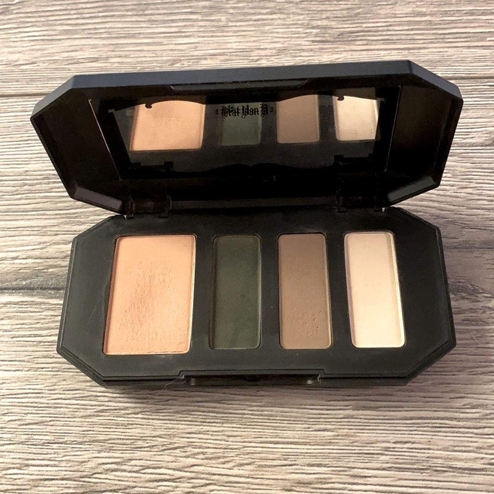 KVD eye shadow quad.